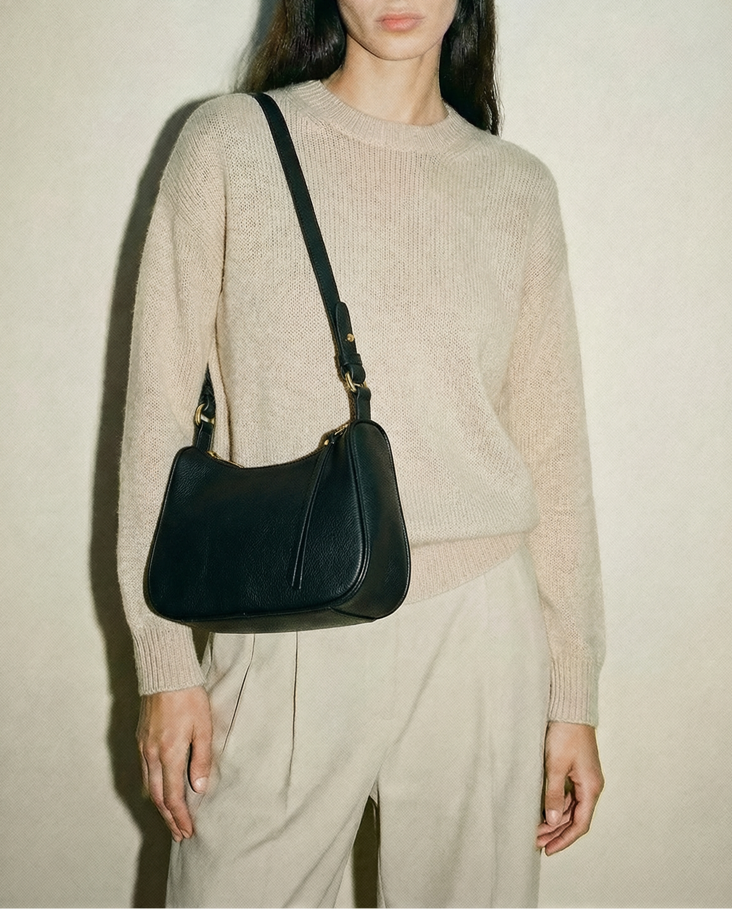 It's the bag you grab when you want to feel put together without feeling overdressed. It reminds me of the simplicity of 1990s and early 2000s luxury clean lines, beautiful proportions, and nothing unnecessary.